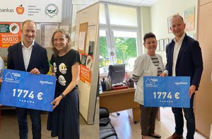 Kauno maratono dalyviai surinko tūkstantinę sumą kovai su koronavirusu