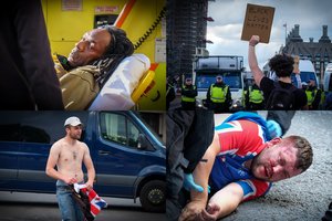 Londone lietuvis savo akimis pamatė, kas dėjosi protesto už juodaodžių teises metu