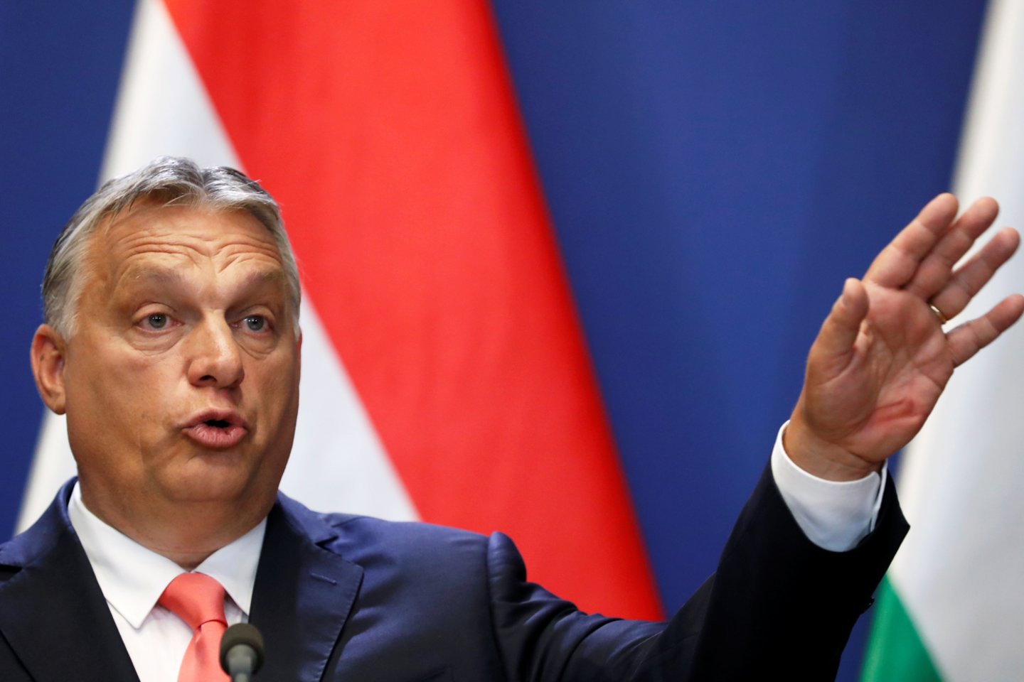 ​Europos Sąjungos aukščiausios instancijos teismas ketvirtadienį nusprendė, kad vienu Vengrijos premjero Viktoro Orbano draudimu iš užsienio finansuojamoms nevyriausybinėms organizacijoms buvo pažeisti Europos įstatymai.<br>Reuters/Scanpix nuotr.