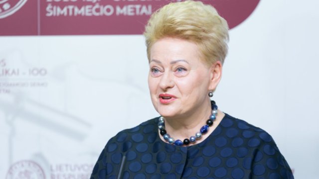 D. Grybauskaitė: prezidentas pirmuosius metus atlaikė