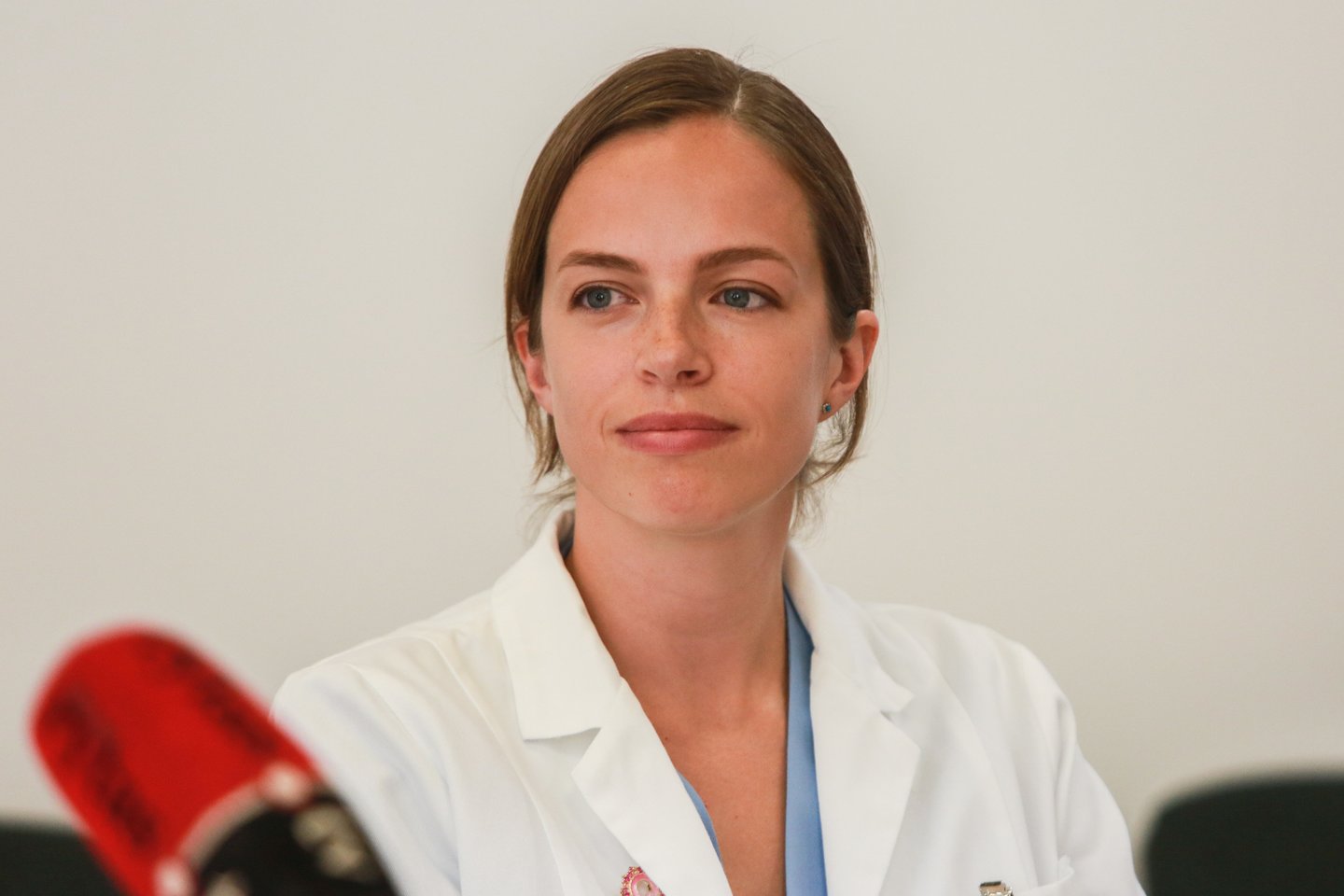 Kauno klinikų Reprodukcinės medicinos centro embriologė dr. Agnė Kozlovskaja-Gumbrienė<br>G.Bitvinsko nuotr.