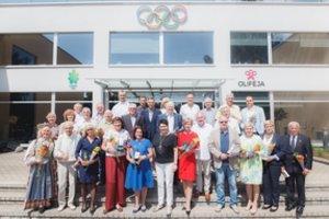 LTOK apdovanoti olimpiniai čempionai ir sportui nusipelnę jubiliatai