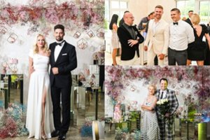 Įspūdingoje vestuvių repeticijoje – išsiskyrusi, balta suknele pasipuošusi R. Barauskaitė su P. Dauniu