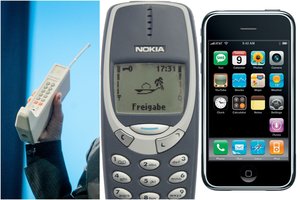 Telefonai, pakeitę istoriją: nuo kultinio „Nokia 3310“ iki išmaniųjų „tėvo“ „iPhone 1“