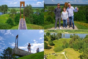 Šakių rajone atidengta skulptūra rašytojui J. Salingeriui ir jo „Rugiuose prie bedugnės“