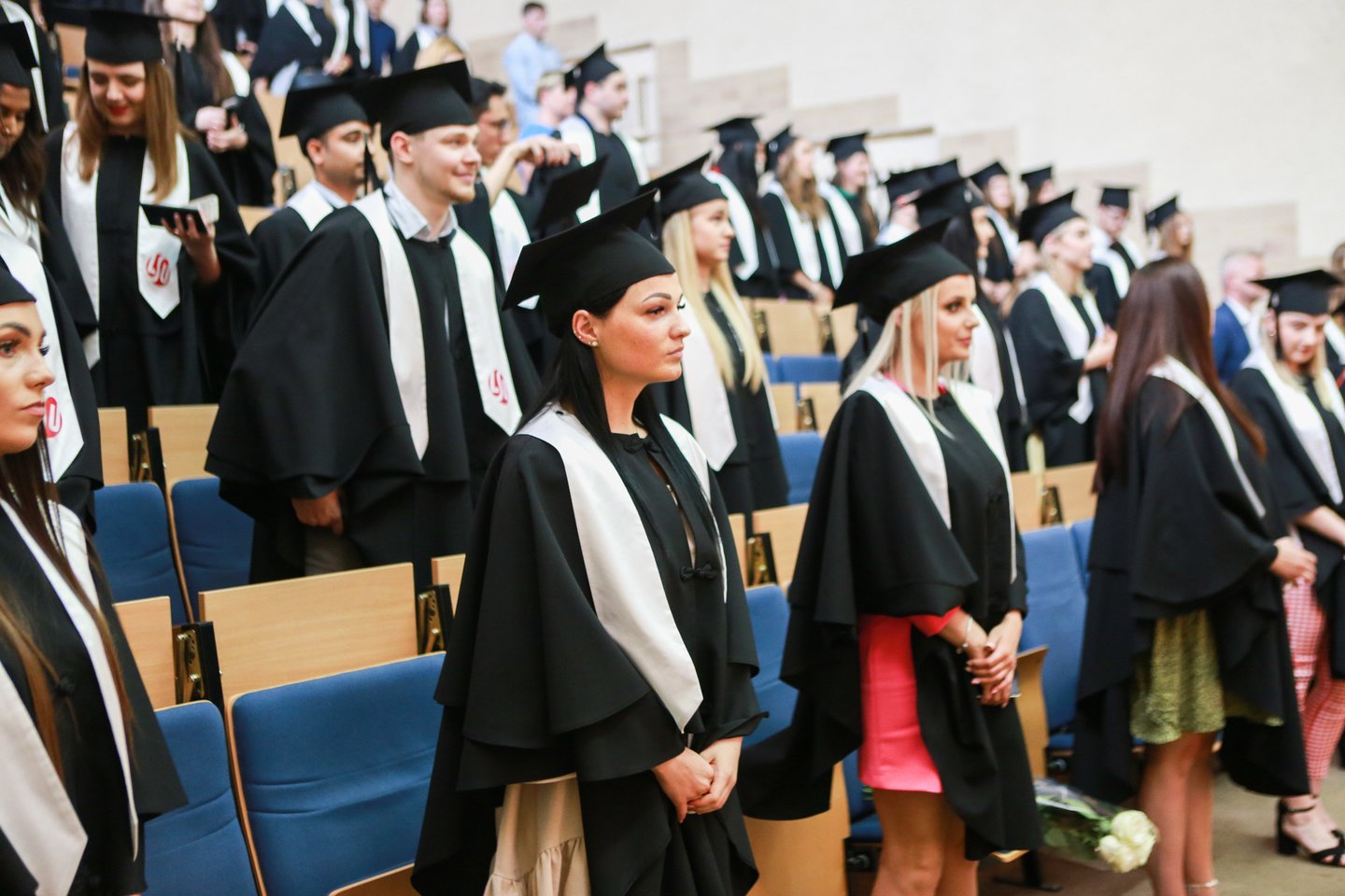  Kaune surengta LSU magistrų diplomų įteikimo šventė.<br> G.Bitvinsko nuotr.
