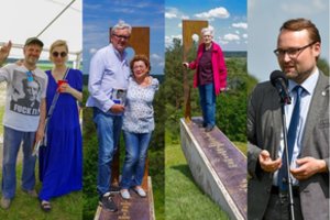 J. D. Salingerio paminklo atidarymą stebėjo kultūrai neabejingi žinomi veidai