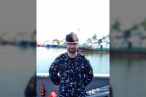 Lietuvos Karinių jūrų pajėgų laivo vadas: jūra stebima, tad lietuviai gali jaustis saugūs