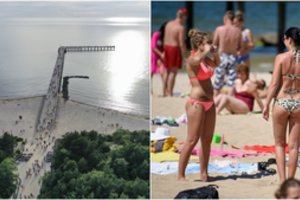 Savaitgalis daugeliui tęsis savaitę: lietuviai išgraibstė vietas pajūryje, tačiau verslininkai nerimauja