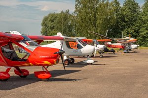 Ultralengvųjų orlaivių varžybose – naujoko iššūkis