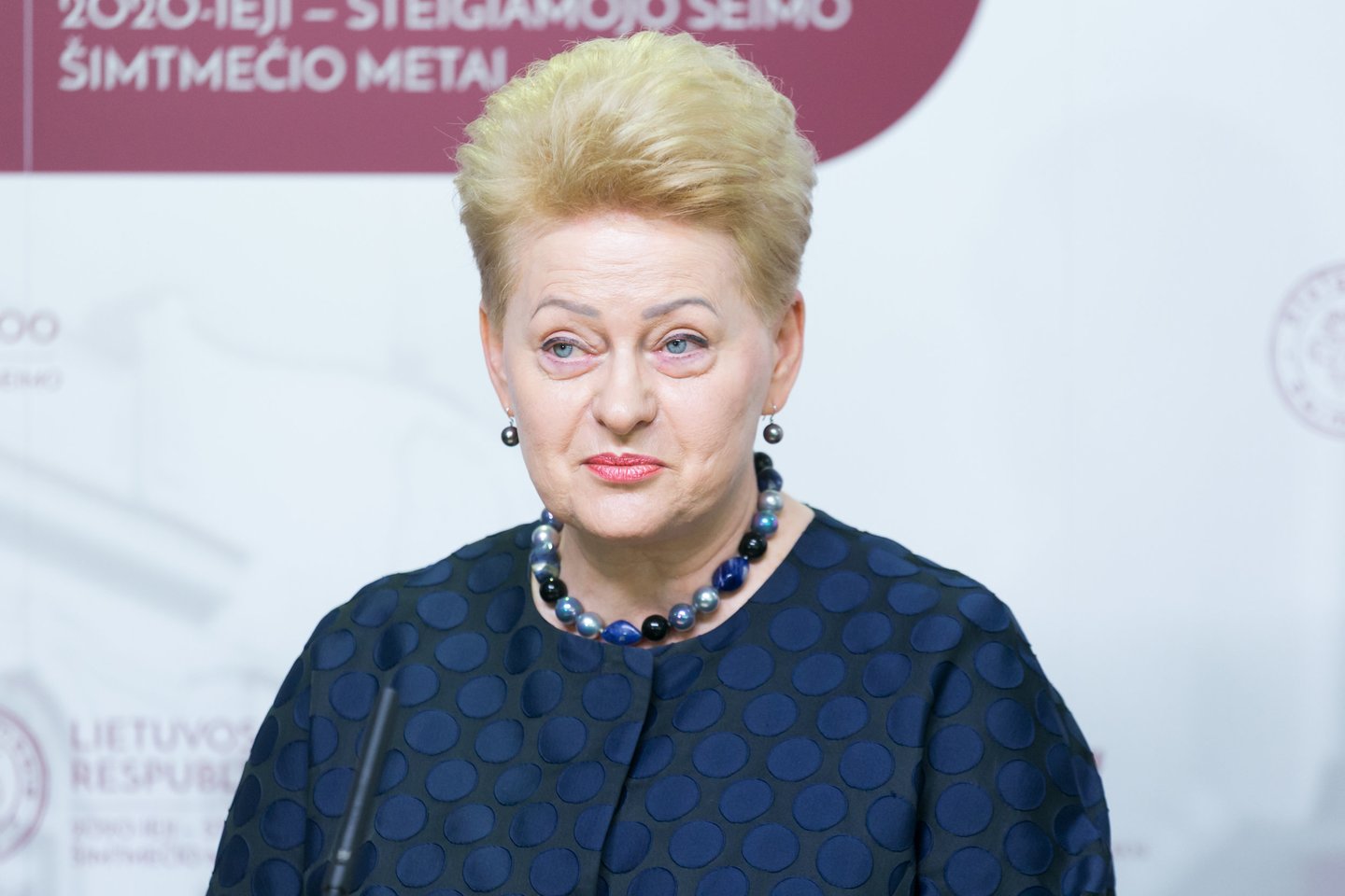 Dalia Grybauskaitė.