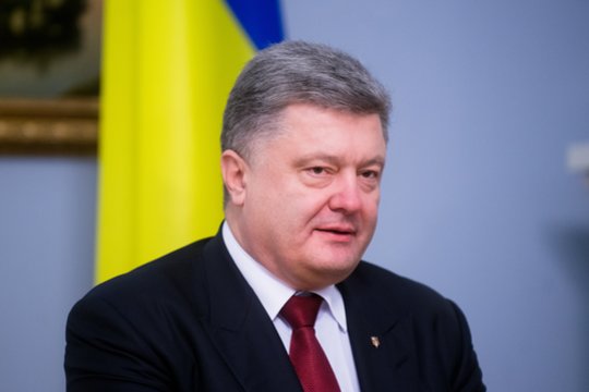 2014 m. ką tik Ukrainos prezidentu išrinktas Petro Porošenka pasirašė Asociacijos sutartį su Europos Sąjunga.<br>J.Stacevičiaus nuotr.