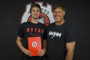 Išsaugojo talentą: Augustas Marčiulionis ilgam lieka Vilniaus „Ryte“ 