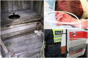 Anykščių r. lauko tualete rastas negyvas naujagimis atskleidė tragišką jaunos poros istoriją