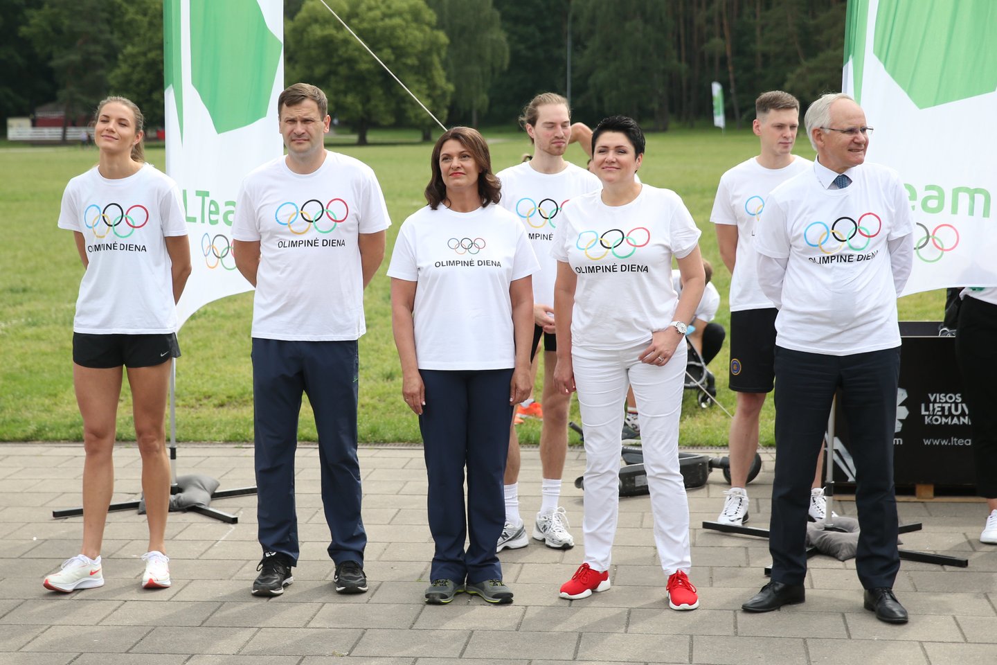  Olimpinės dienos renginys Vingio parke ir olimpinės mylios bėgimas <br> R.Danisevičiaus nuotr.