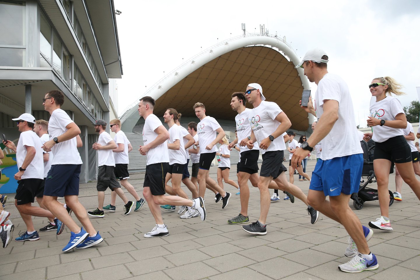  Olimpinės dienos renginys Vingio parke ir olimpinės mylios bėgimas <br> R.Danisevičiaus nuotr.