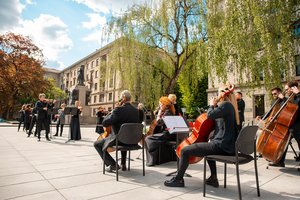 Kauno simfoninis orkestras energizuoja miestą