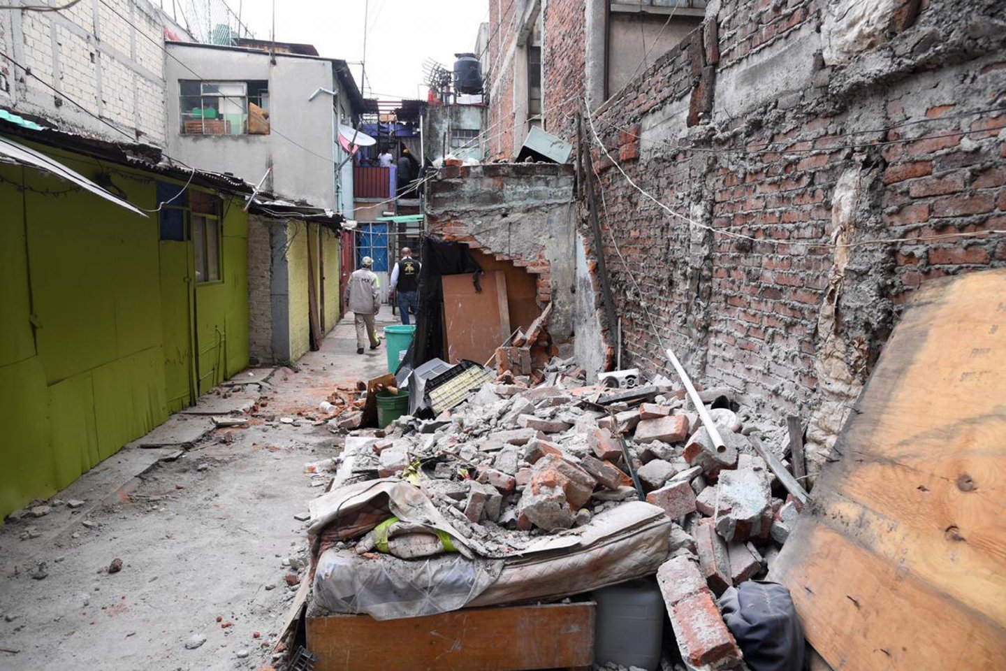  Meksiką supurtė stiprus žemės drebėjimas.<br> Zumapress/Scanpix nuotr.