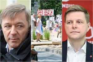 R. Karbauskis: R. Šimašiaus pliažas tampa Lukiškių aikštės išniekinimo simboliu