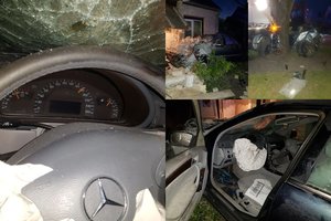 Tragiška naktis Kėdainių r.: du vaikinus pražudęs kelių erelis bėgo nuo policijos