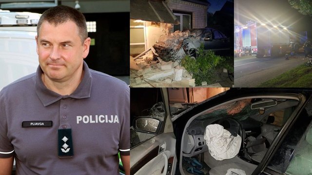 Naujos detalės apie kraupią avariją Kėdainių r.: prie 2 žmones pražudžiusio ukrainiečio palatos budi pareigūnai