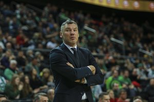 Kauno „Žalgiriui“ – neramios dienos dėl Š. Jasikevičiaus ateities: ruošiasi atsarginiam planui