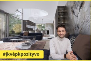 516 kv. m namo Kaune šeimininkas jame pageidavo švaros, jo žmona – prabangos