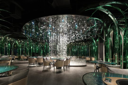 Restorano interjeras „Fengyuan Restaurant“ / Lili Xie &amp; Fan Huang.<br>A' Design Award / archdaily.com nuotr.