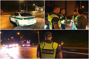 Po naktinio reido policija įspėja – jų bus gerokai daugiau