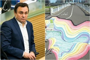 P. Gražulį įsiutino piešinys – reikalavo uždažyti vaivorykštę