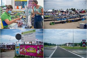 Vaizdas Lenkijos pusėje atskleidė paradoksą: koronavirusas pakeitė lietuvių įpročius