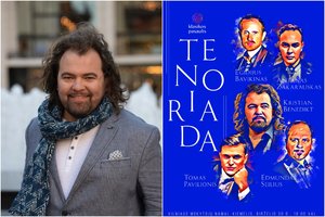 Nuotaikingas jaunų tenorų koncertas taikosi į Lietuvos rekordus