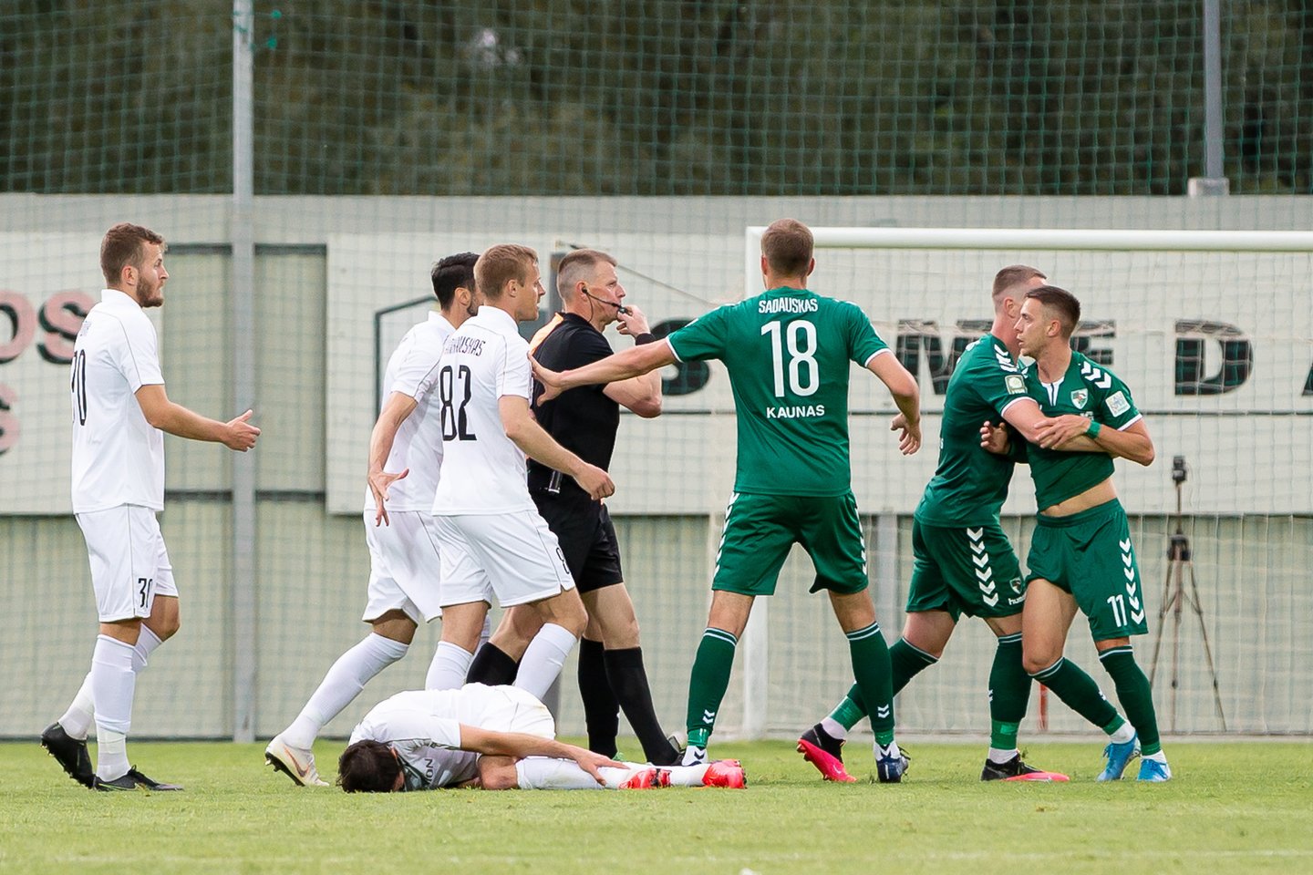 Marijampolės „Sūduvos“ ir „Kauno Žalgirio“ dvikova baigėsi šalies čempionų pergale