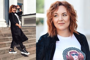 Įvertinkite pokyčius: kardinaliai stilių pakeitusi Rosita Čivilytė pristatė dainą „Man gana“