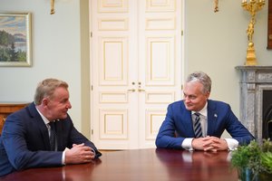 Prezidentas pritarė R. Sinkevičiaus kandidatūrai ir paskyrė jį ministru