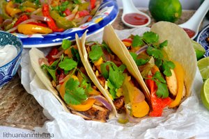 Tortilijos su vištiena – patiekalas, kuris patiks meksikietiškos virtuvės gerbėjams