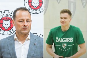 Dar vieną talentą praradęs „Ryto“ vadovas R. Jarutis didžiuojasi, kad jį užaugino Kauno „Žalgiriui“