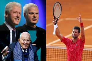 Žvaigždžių savaitėje – koronaviruso paliesta teniso žvaigždė ir Anapilin iškeliavę Holivudo aktoriai