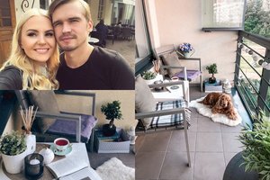 Žilvino Žvagulio marti Laura parodė, kaip įsirengė savo balkoną: „Tai meditacinis kampelis“
