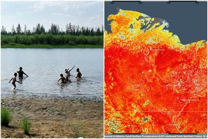 Ekstremali padėtis Arktyje: užfiksavo rekordinį 38 laipsnių karštį