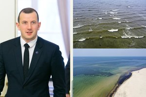 Eurokomisaras V. Sinkevičius pristatys, kaip mažinti taršą Baltijos jūroje