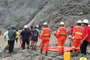 Mianmare per purvo nuošliaužą kasykloje žuvo mažiausiai 160 žmonių