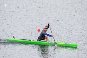 Lietuvos baidarių ir kanojų irklavimo taurės varžybose nugalėtojai paaiškėjo po fotofinišo
