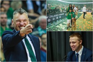 Kauno „Žalgiris“ atsisveikina su Š. Jasikevičiumi: „Klubo durys jam visada bus atviros“