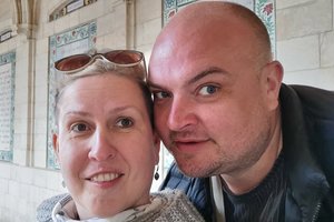 Laima Tamulytė-Mama Rock'n'Roll su vyru švenčia molines vestuves