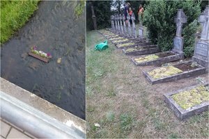 Vaizdas Utenos r. kapinėse šokiravo: negi drįso išsinešti į savo namus ar net parduoti