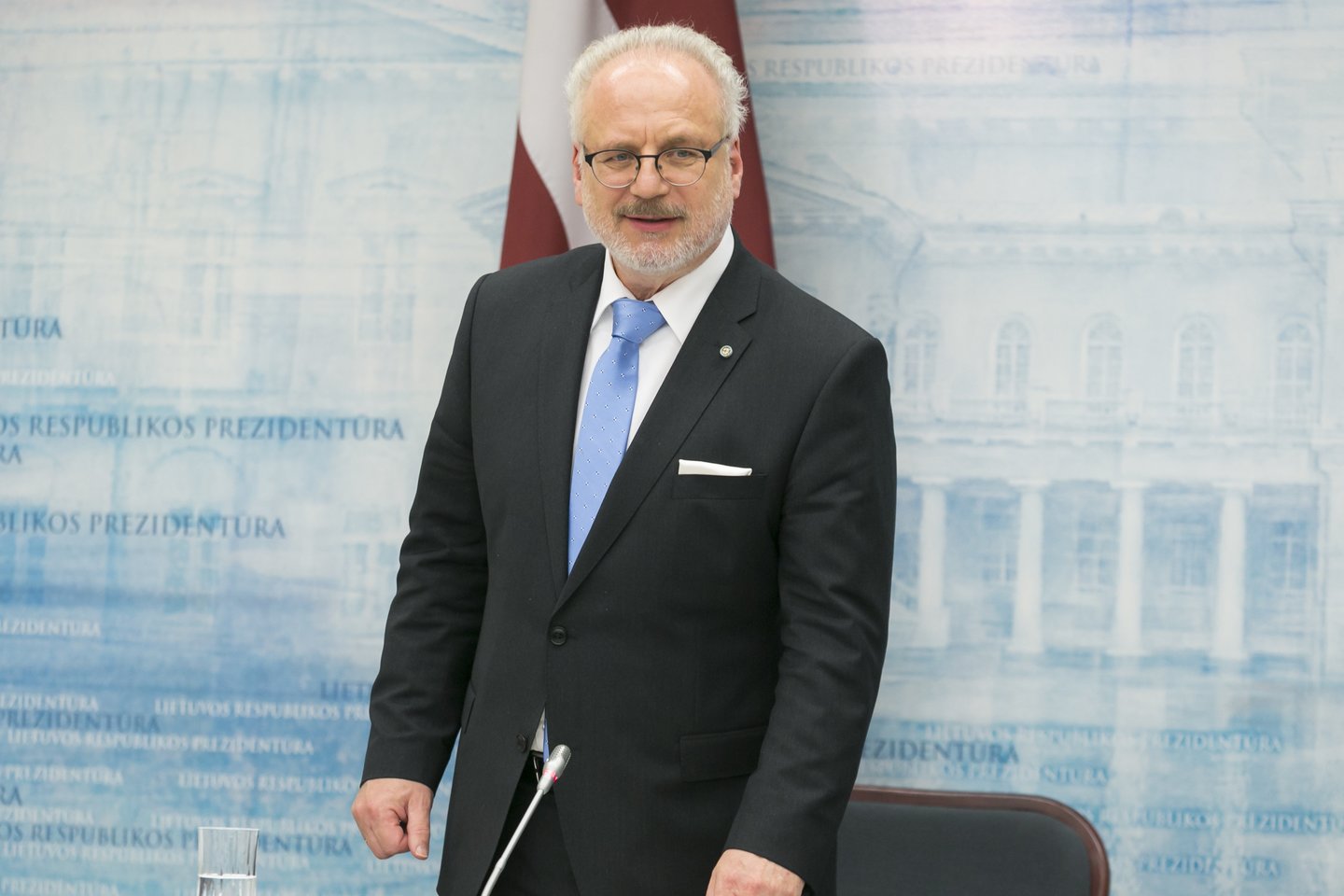 Interviu visuomeninei televizijai E. Levitas sakė, kad jo vyriausybė yra suformulavusi Latvijos nuostatą dėl elektros pirkimo iš Astravo AE.<br>T.Bauro nuotr.