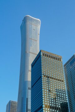 „CITIC Tower“ – dangoraižis Pekine, 527,7 m aukščio, 109 aukštų, užbaigtas 2018 m.<br>bonandbon / Shutterstock / archdaily.com nuotr.