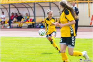 Lietuvos futbolo čempionės pergalę Kaune įtvirtino likusios be vienos žaidėjos