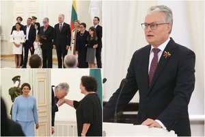 Prezidentūroje – išskirtinis dėmesys medikams: apdovanojimai įteikti kovojusiems su koronavirusu